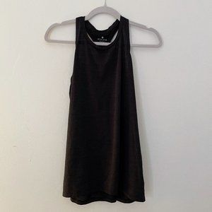 Athleta Black Racerback Tank
